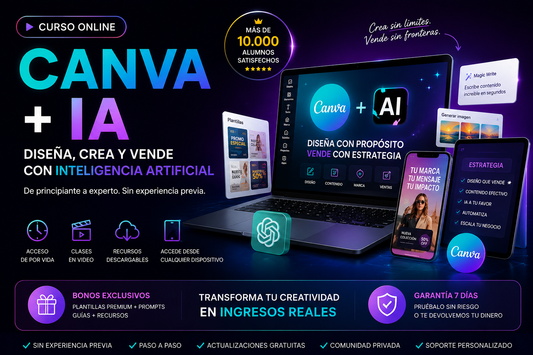 Canva + IA: De Cero a Contenido Pro